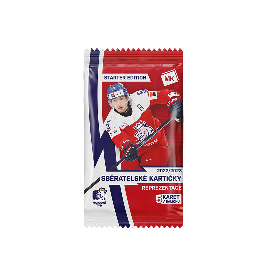 Moje Kartičky Hokejové kartičky Czech Ice Hockey Team 2023 Starter