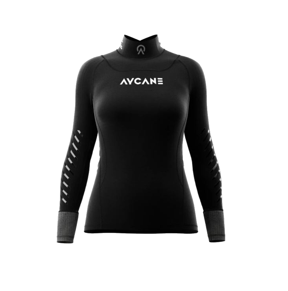 Aycane Dámské triko s nákrčníkem Aycane Blade W Base Layer Long Sleeve Sleeve SR