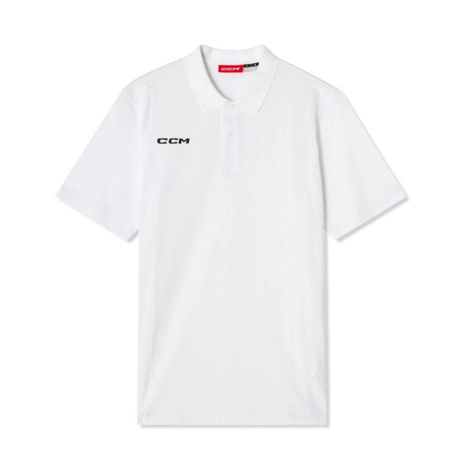 CCM Triko CCM Team Short Sleeve Polo SR