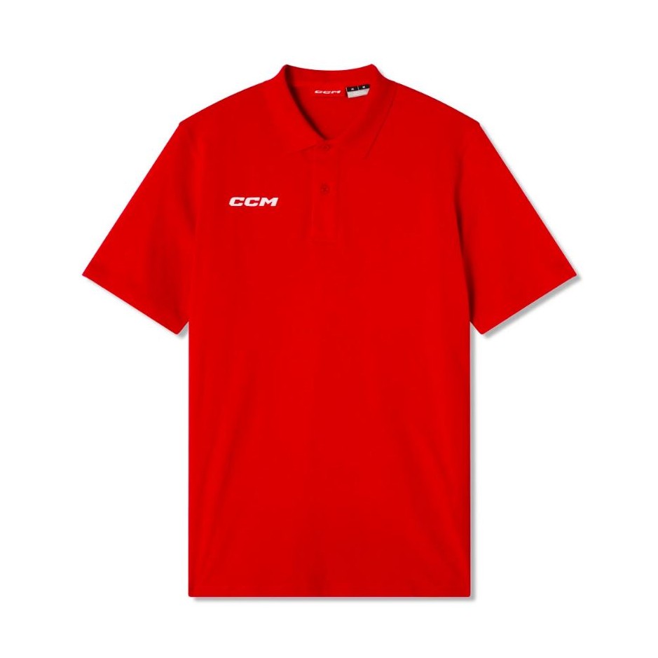 CCM Triko CCM Team Short Sleeve Polo SR