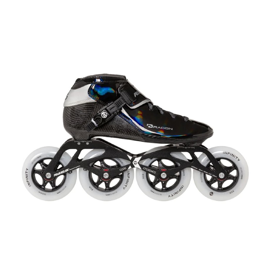 Powerslide Kolečkové brusle Powerslide Dragon Black 100