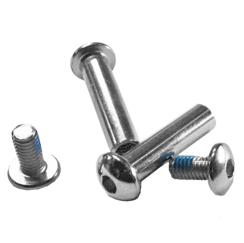 Powerslide Šroub k brzdě Powerslide Steel Double Axle Hex 38mm/8mm (1ks)