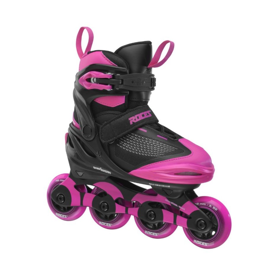 Roces Dětské kolečkové brusle Roces Moody X Boy Tif Black Pink