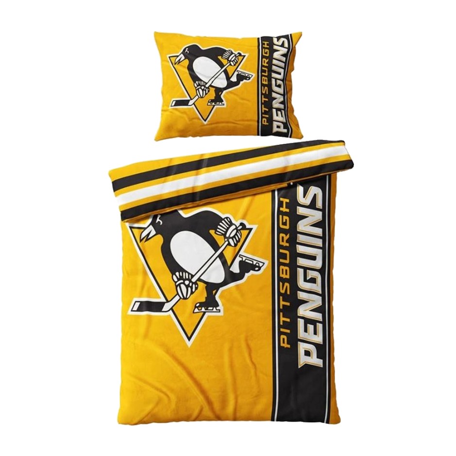 TipTrade Mikroplyšové povlečení NHL 140x200/70x90cm