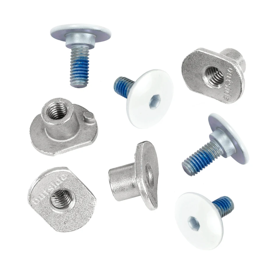 Powerslide Šrouby Powerslide USD Aeon Cuff GEN II White