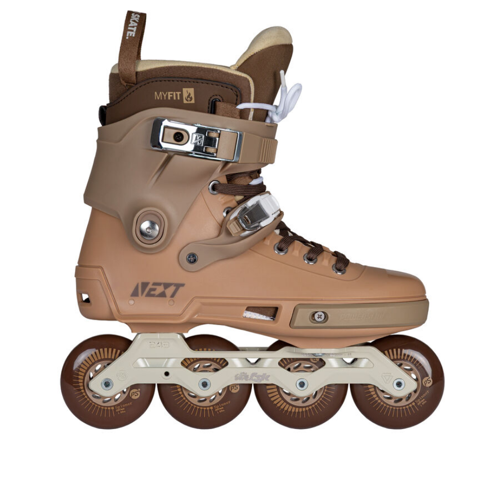 Powerslide Kolečkové brusle Powerslide Next 80 Chocolate