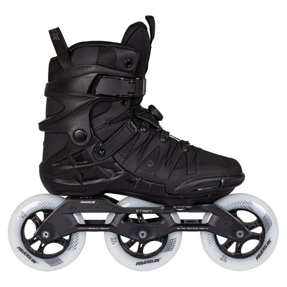 Powerslide Kolečkové brusle Powerslide Phuzion Argon KPU PDS Black