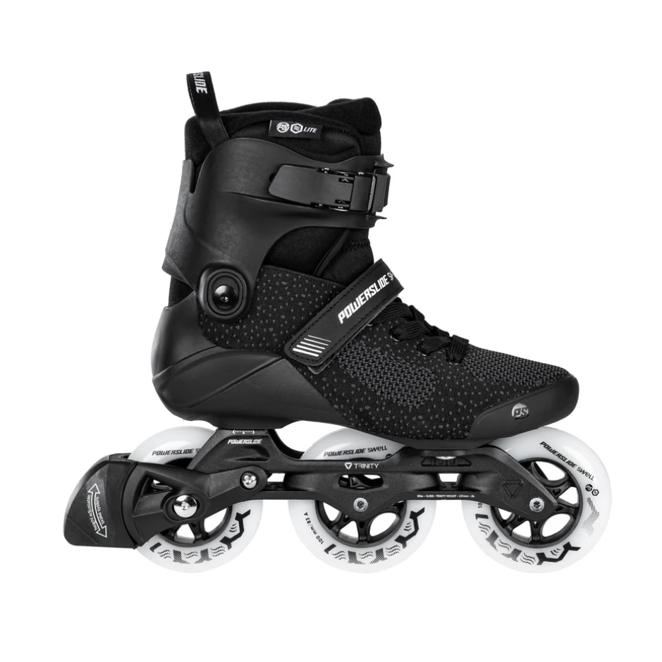 Powerslide Kolečkové brusle Powerslide Swell Lite Black 100 Trinity