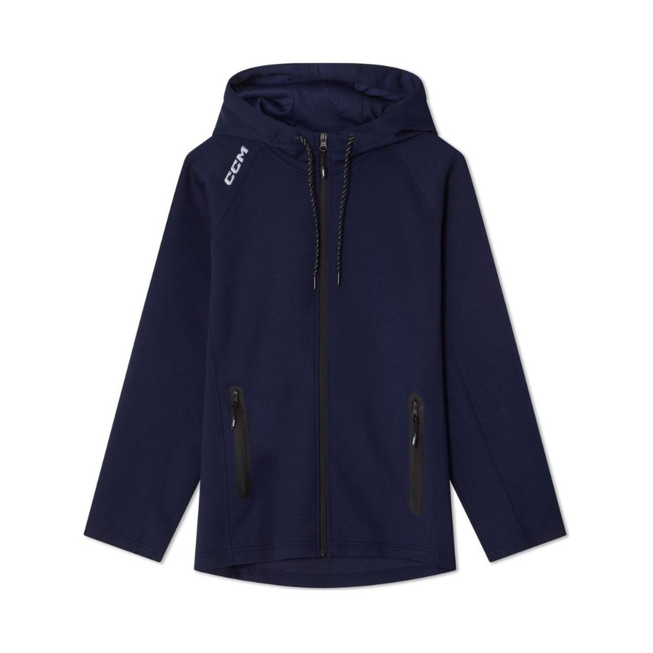 CCM Mikina CCM Team Locker Room Full Zip Hoodie SR