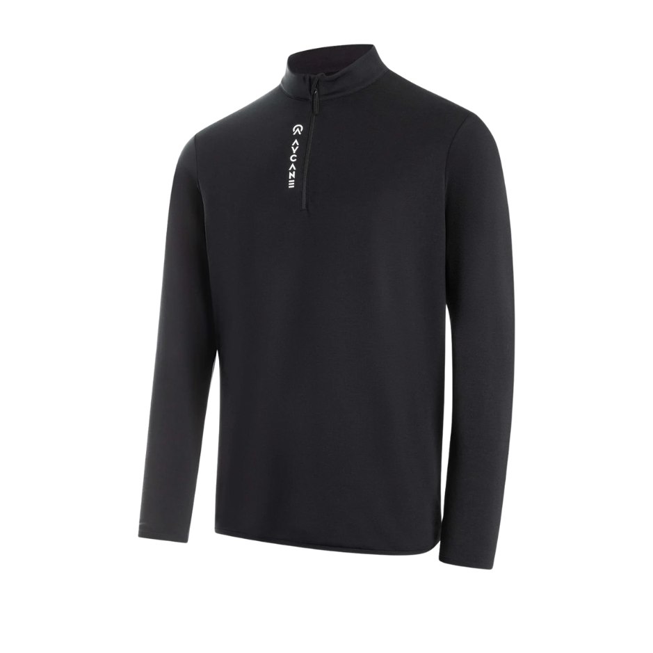 Aycane Mikina Aycane Maurize Midlayer Black