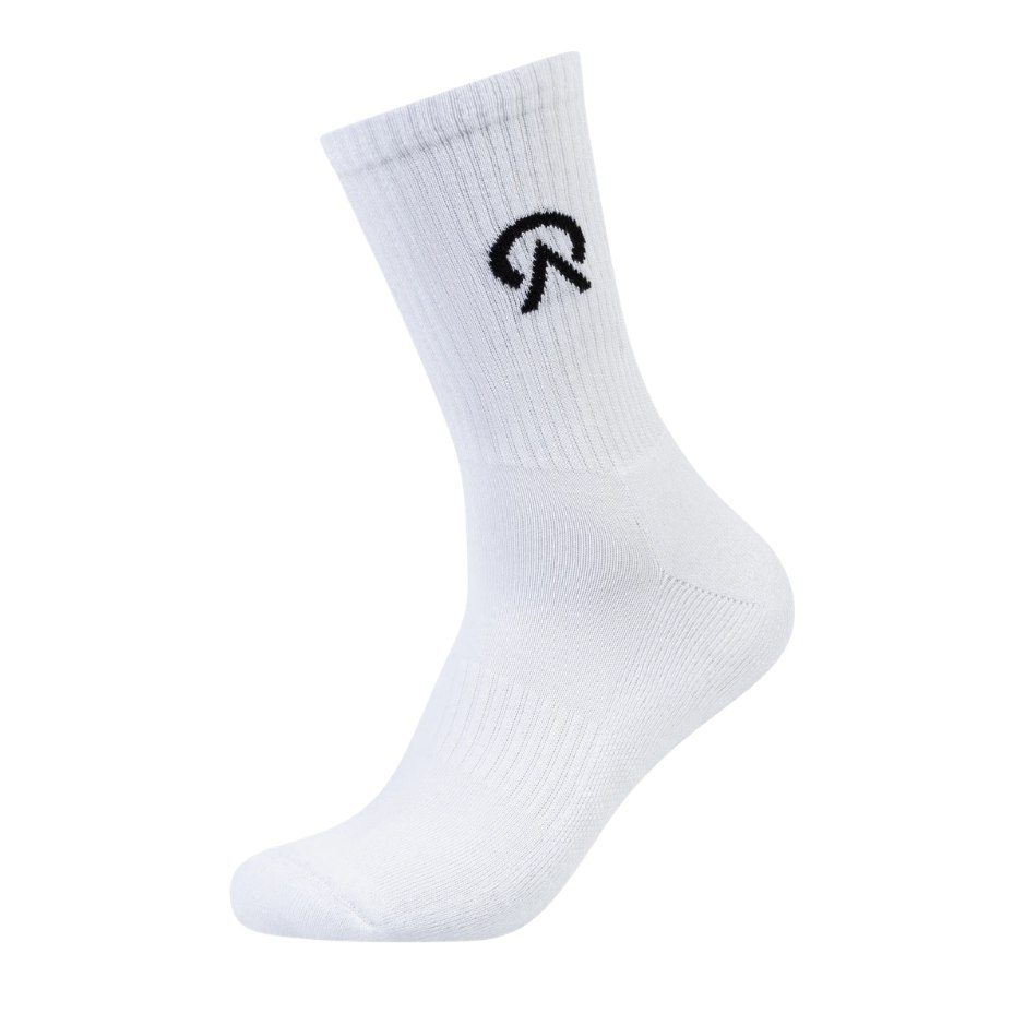 Aycane Ponožky Aycane Logo Crew Socks White (2páry)