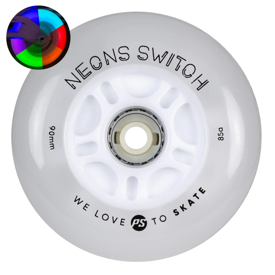 Powerslide Kolečka Powerslide Neons Switch LED (4ks)