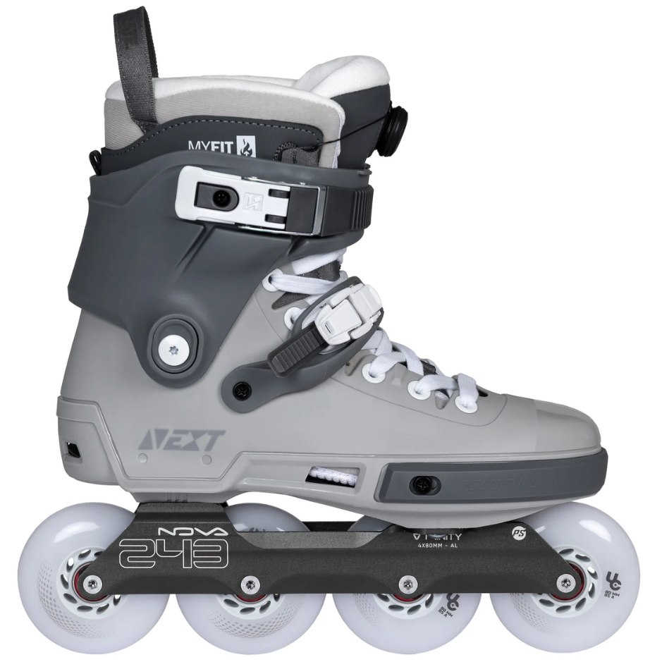 Powerslide Kolečkové brusle Powerslide Next 80 PDS Grey