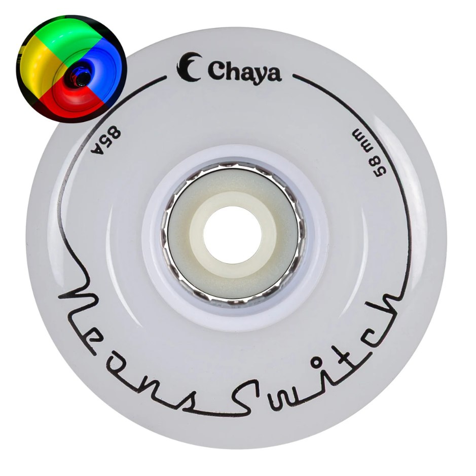 Powerslide Kolečka Powerslide Chaya Neon Switch LED (4ks)