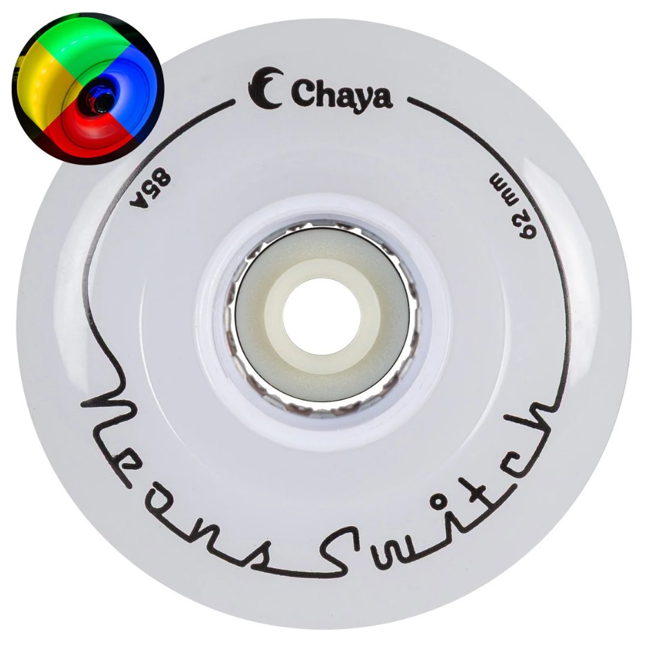 Powerslide Kolečka Powerslide Chaya Neon Switch LED (4ks)