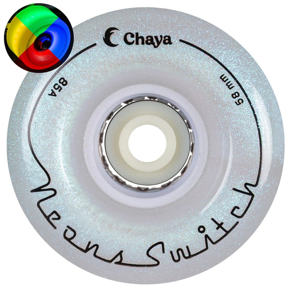 Powerslide Kolečka Powerslide Chaya Neon Switch LED (4ks)