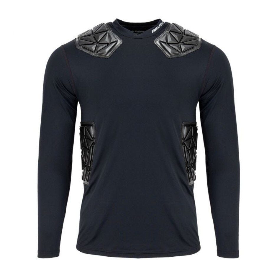 Bauer Brankářské triko Bauer Elite Padded LS Top YTH