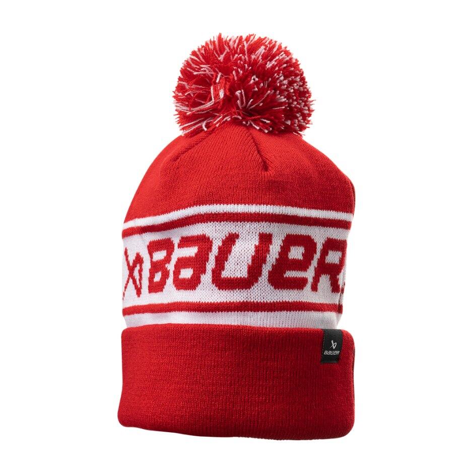 Bauer Čepice Bauer Team Ripped Pom Knit