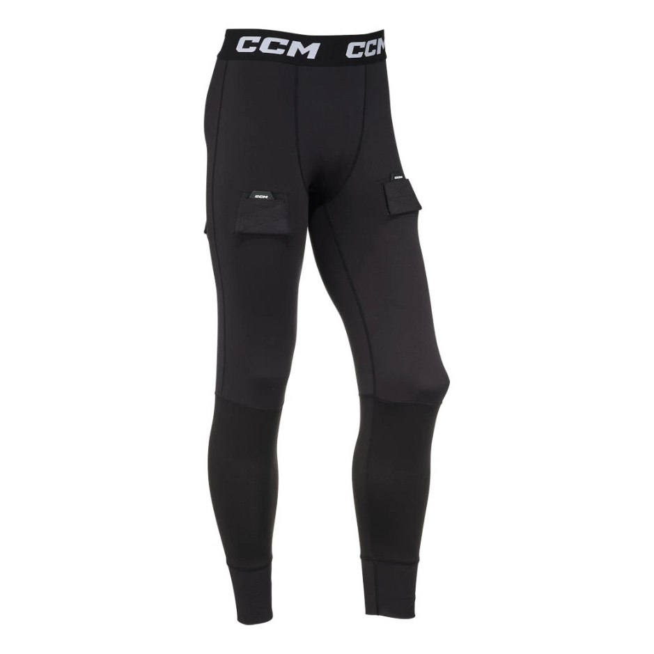 CCM Kalhoty se suspenzorem CCM Tacks Base Layer JR