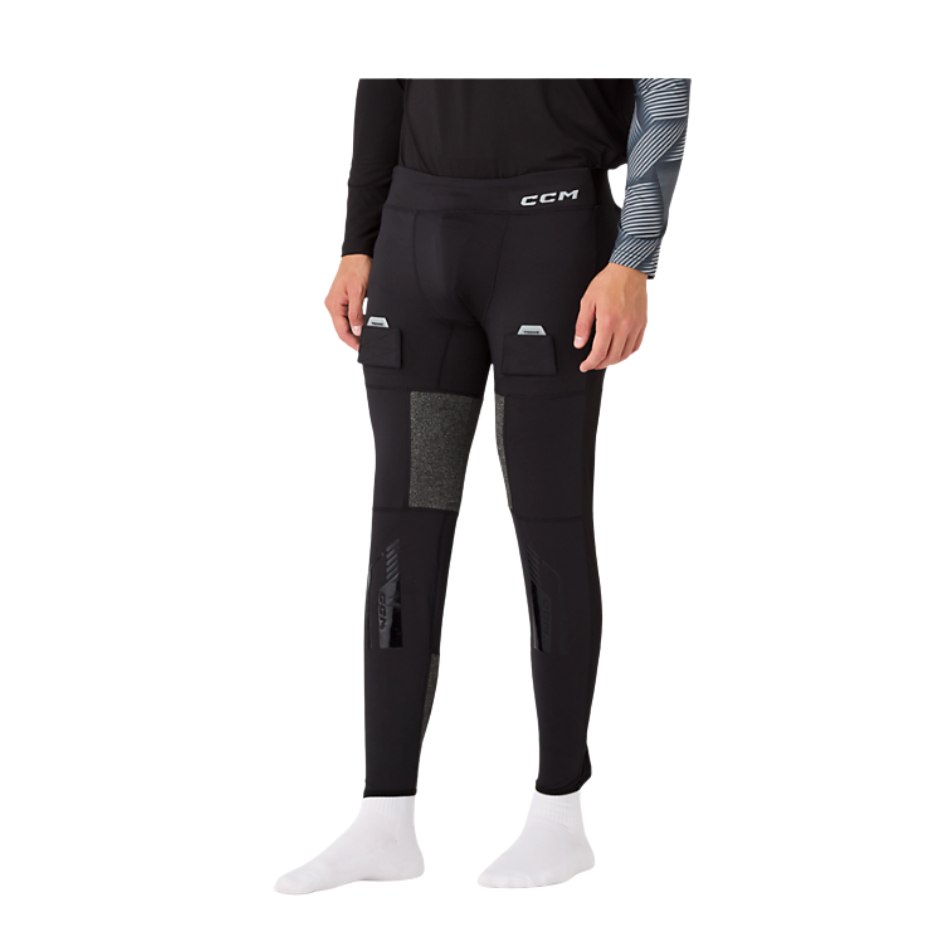 CCM Kalhoty se suspenzorem CCM Tacks Pro Base Layer SR