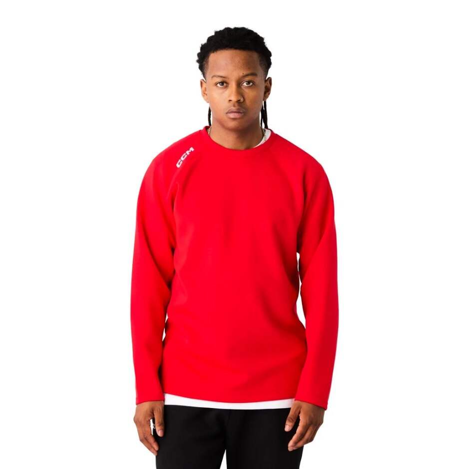 CCM Mikina CCM Team Locker Room Crew Neck SR