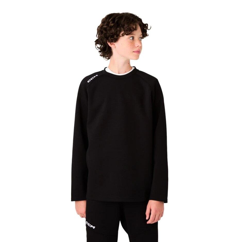CCM Mikina CCM Team Locker Room Crew Neck YTH